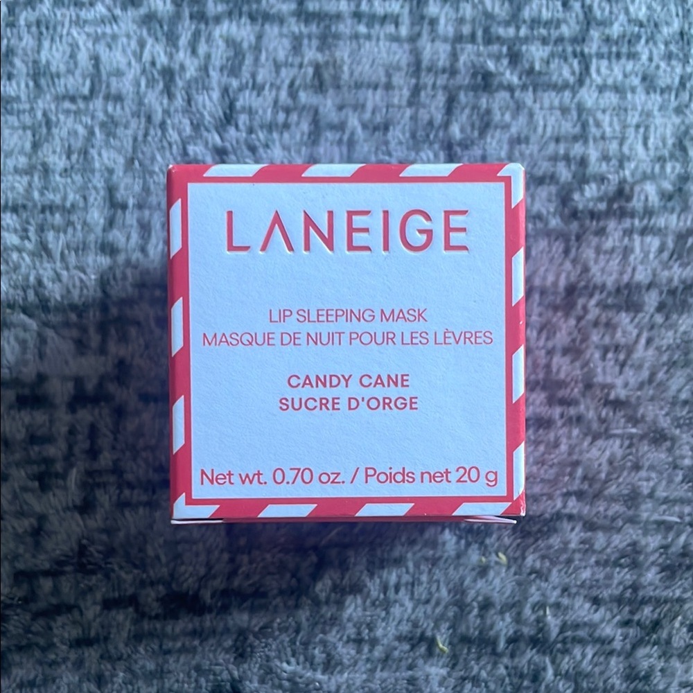 LANEIGE Candy Cane Lip Sleeping Mask